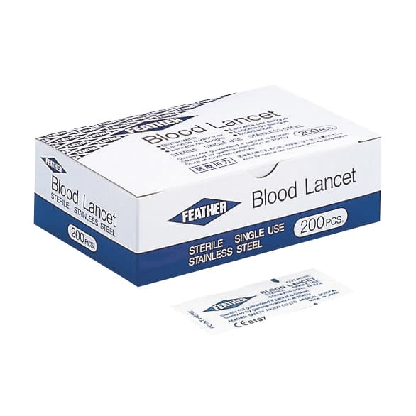 ブラッドランセット(フェザー) 刃針 05-2690-00 フェザー安全剃刀 200マイイリ (サイケツシン)