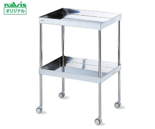 器械卓子兼消毒盤台 600×450×846mm 317A 1台