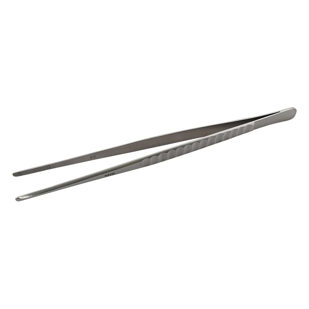 Surgical tweezers, thick, no hook, 250mm, STC-5, 1 piece