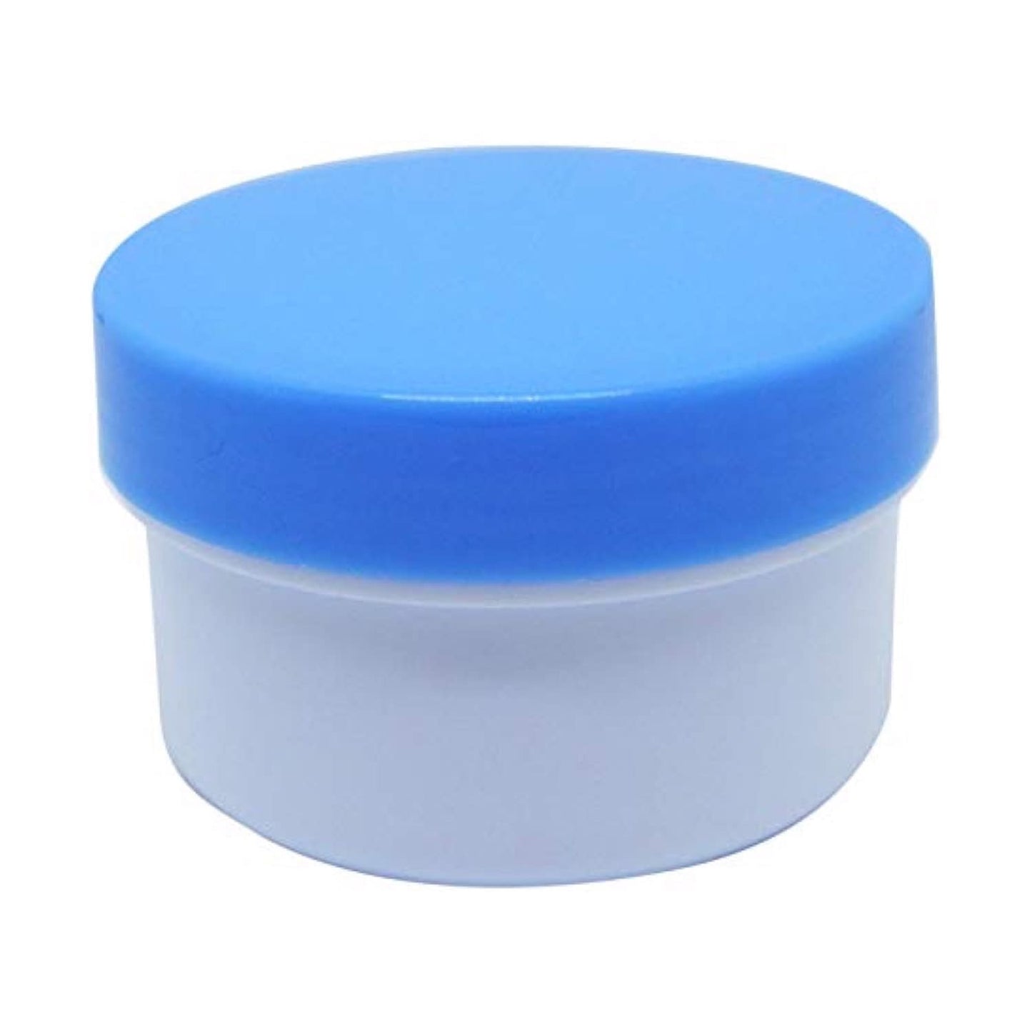 Ointment container plastic jar A-3 (non-sterile) Ointment jar 08-2975-0301 Cap: Blue MI Chemical 22CC (100 pieces)