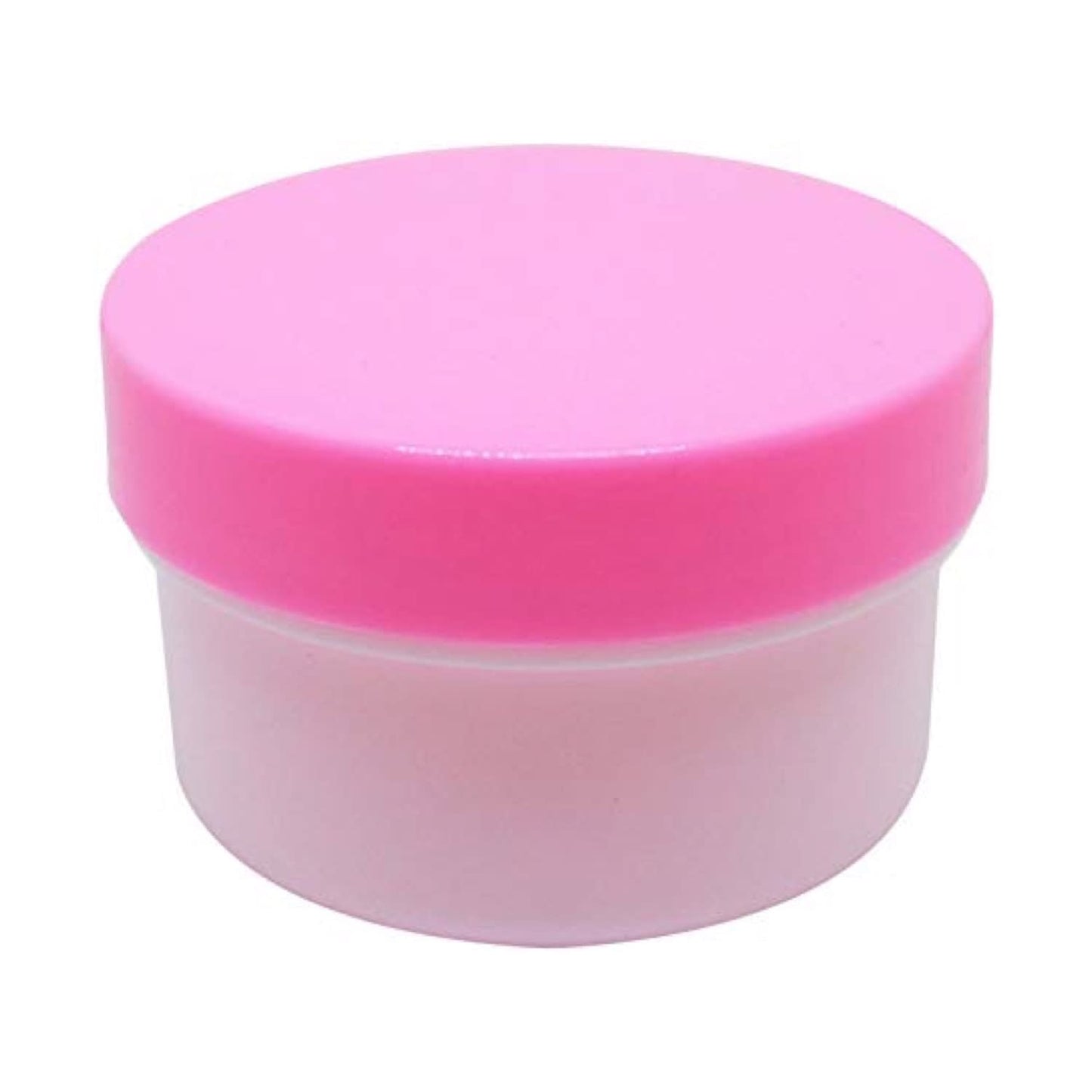 軟膏容器プラ壷A-3号(未滅菌) 軟膏壺 08-2975-0306 キャップ:ピンク エムアイケミカル 22CC(100コイリ)