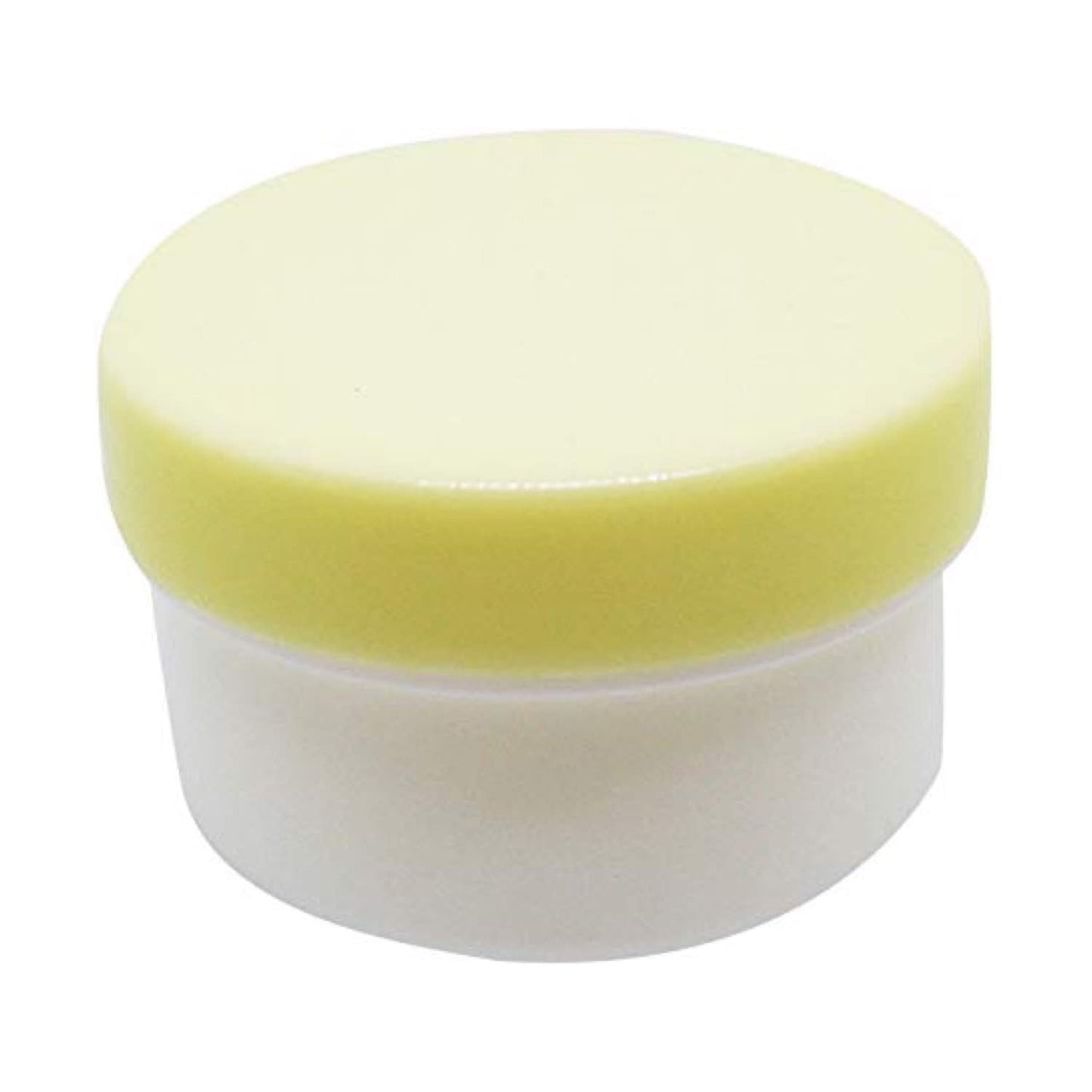 Ointment container plastic jar A-3 (non-sterile) Ointment jar 08-2975-0307 Cap: Cream MI Chemical 22CC (100 pieces)