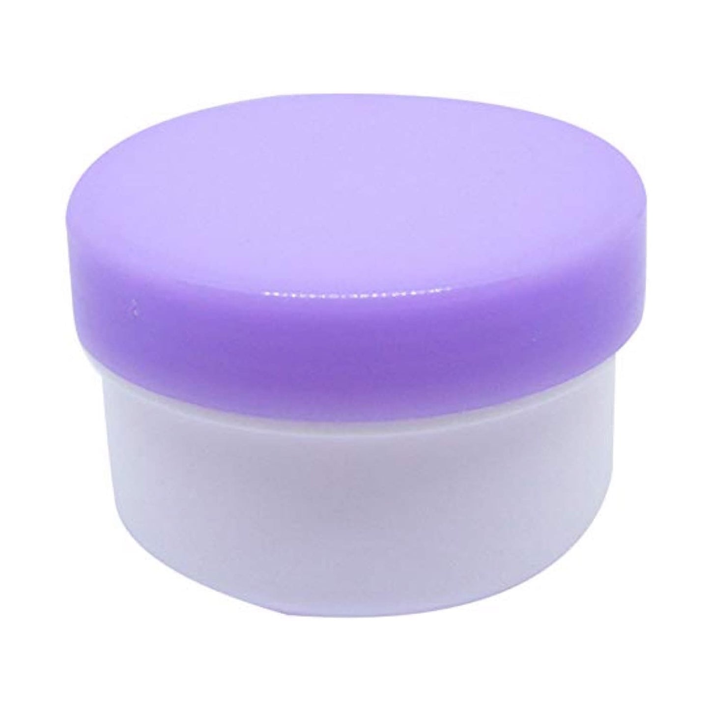 軟膏容器プラ壷A-3号(未滅菌) 軟膏壺 08-2975-0309 キャップ:フジ エムアイケミカル 22CC(100コイリ)