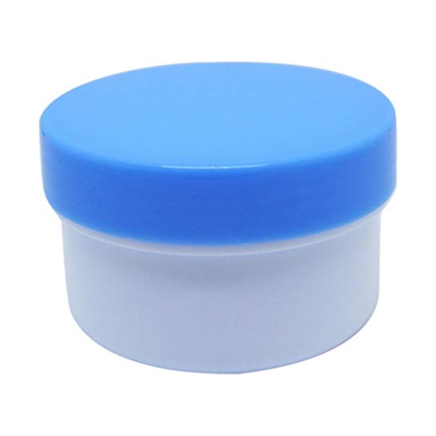 Ointment container plastic jar A-5 (non-sterile) Ointment jar 08-2975-0501 Cap: Blue MI Chemical 55CC (50 pieces)