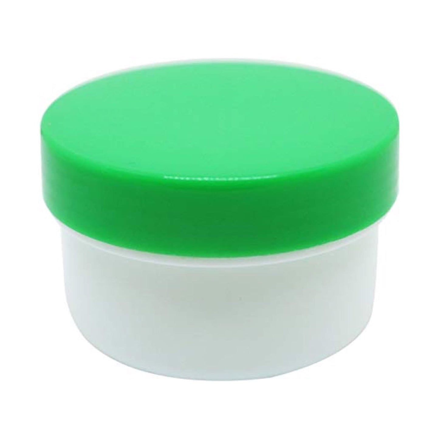 Ointment container plastic jar A-5 (non-sterile) Ointment jar 08-2975-0503 Cap: Green MI Chemical 55CC (50 pieces)