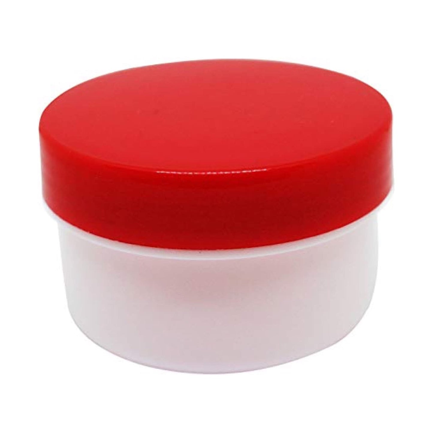 Ointment container plastic jar A-5 (non-sterile) Ointment jar 08-2975-0505 Cap: Red MI Chemical 55CC (50 pieces)