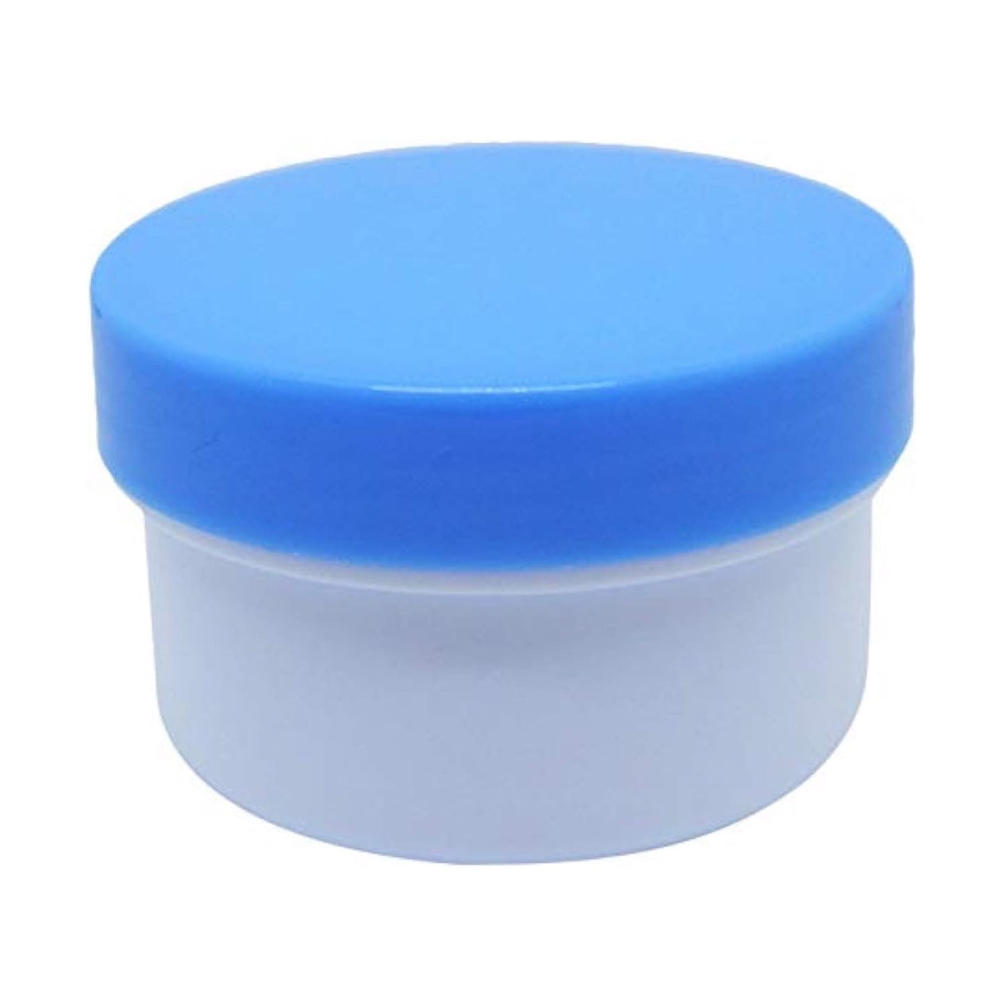 Ointment container plastic jar A-6 (non-sterile) Ointment jar 08-2975-0601 Cap: Blue MI Chemical 115CC (50 pieces)