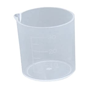 薬杯3号口付(PP)未滅菌 3号・口付 計量カップ(薬杯) 08-2610-10 エムアイケミカル 30CC(39X40)100コイリ