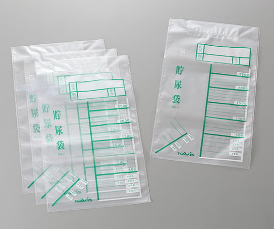 Urine storage bag 2.5L 1000 pieces 1 box (100 pieces x 10 bags)