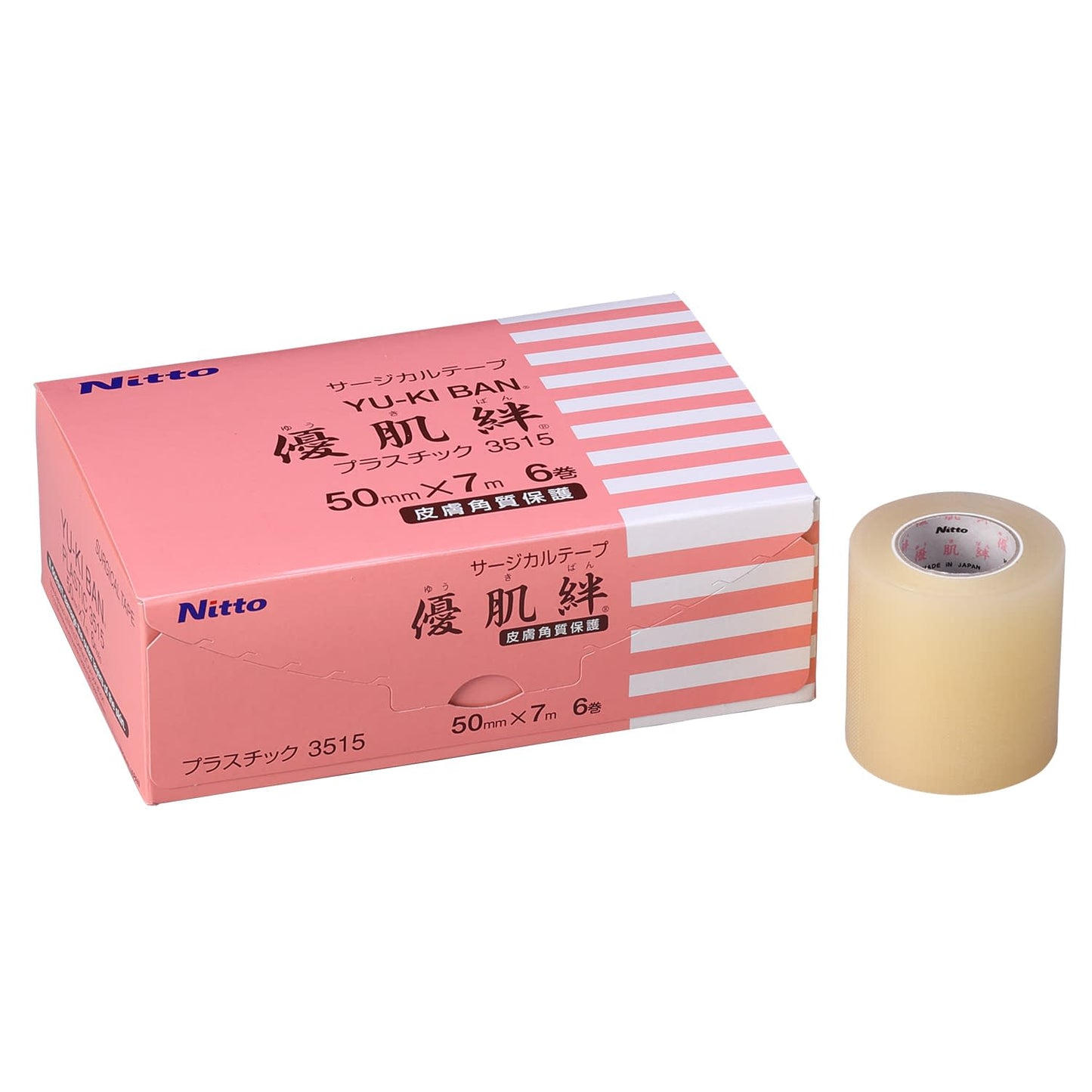 Yuhada Plastic Surgical Tape 24-6790-02 Yuhada 3515 (50mm x 7m) 6-strand