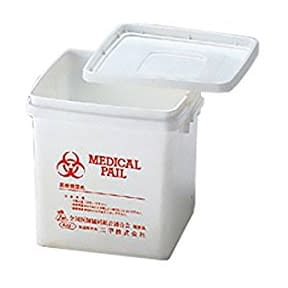 메디컬 페일(K-20) 20L 의료 폐기물 처리 용기 19-3215-00 미코 7175-01(20L)