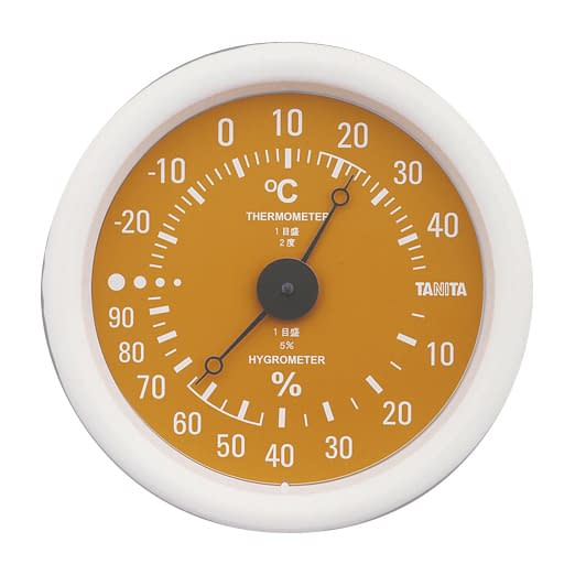 Thermo-hygrometer Thermo-hygrometer 20-2307-00 Tanita TT-515-OR (Orange)