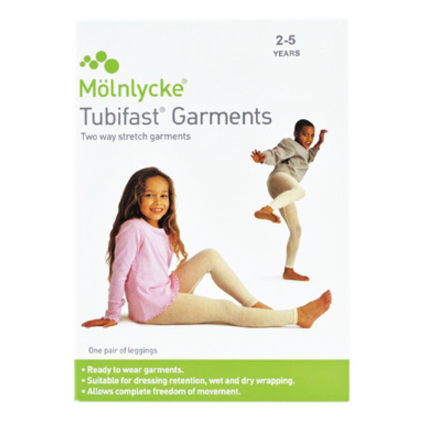 チュビファースト衣類 レギンス 2歳〜5歳用 22-2052-00 メンリッケヘルスケア 550021(2サイ-5サイヨウ)