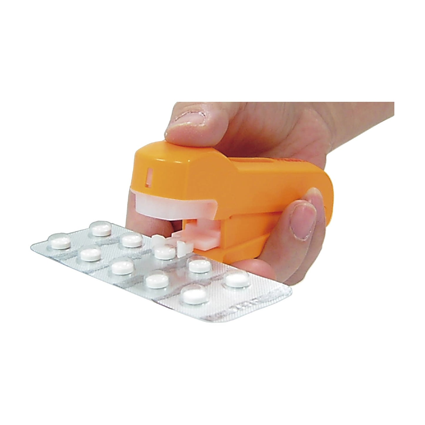 Half-tablet dispenser Petit Hanbunko II pill cutter 22-2216-01 Daido Kako HC-002(P) Pink