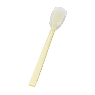 A spoon that is gentle on the mouth (Regular, Regular, Nursing tableware, 23-2462-0102, Yellow, Fuse Planning, KU-02