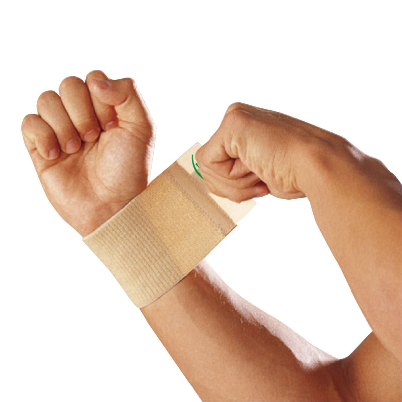 손목 용 실리콘 랩 서포터 (반티지 타입) 23-3392-00 퍼스트 레이트 FR-2481 (베이지)