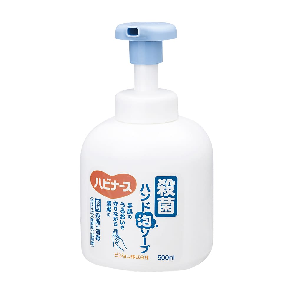 하비너스 살균 핸드 거품 비누 병 핸드 비누 23-2871-00 하비너스 1019391(11032)500ML
