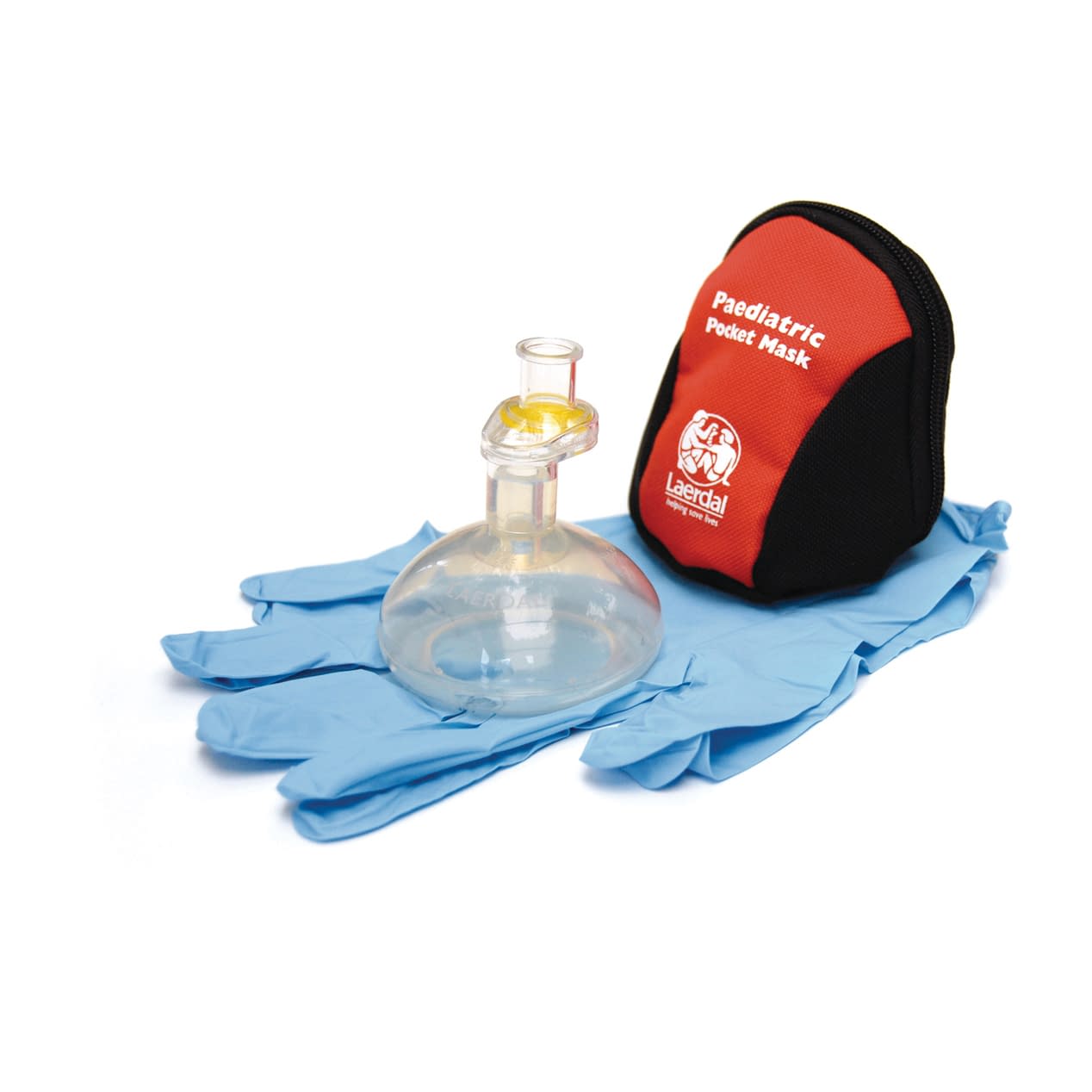 Pediatric Pocket Mask Soft Case (Black) Soft Case (Black) Artificial Respiration Assistance Equipment 01-6512-02 Laerdal Pocket Mask 82005205