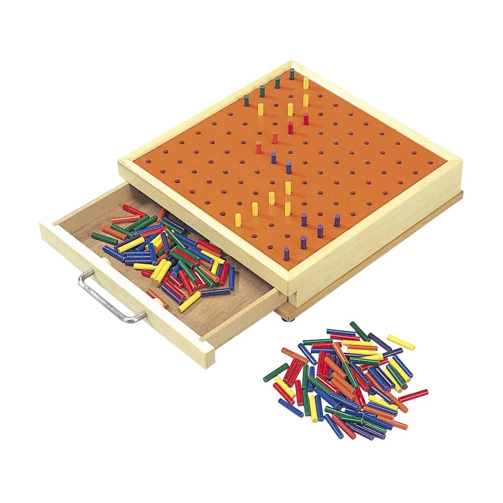 Medium-sized pegboard set Rehabilitation play equipment 23-7293-00 DLM 240