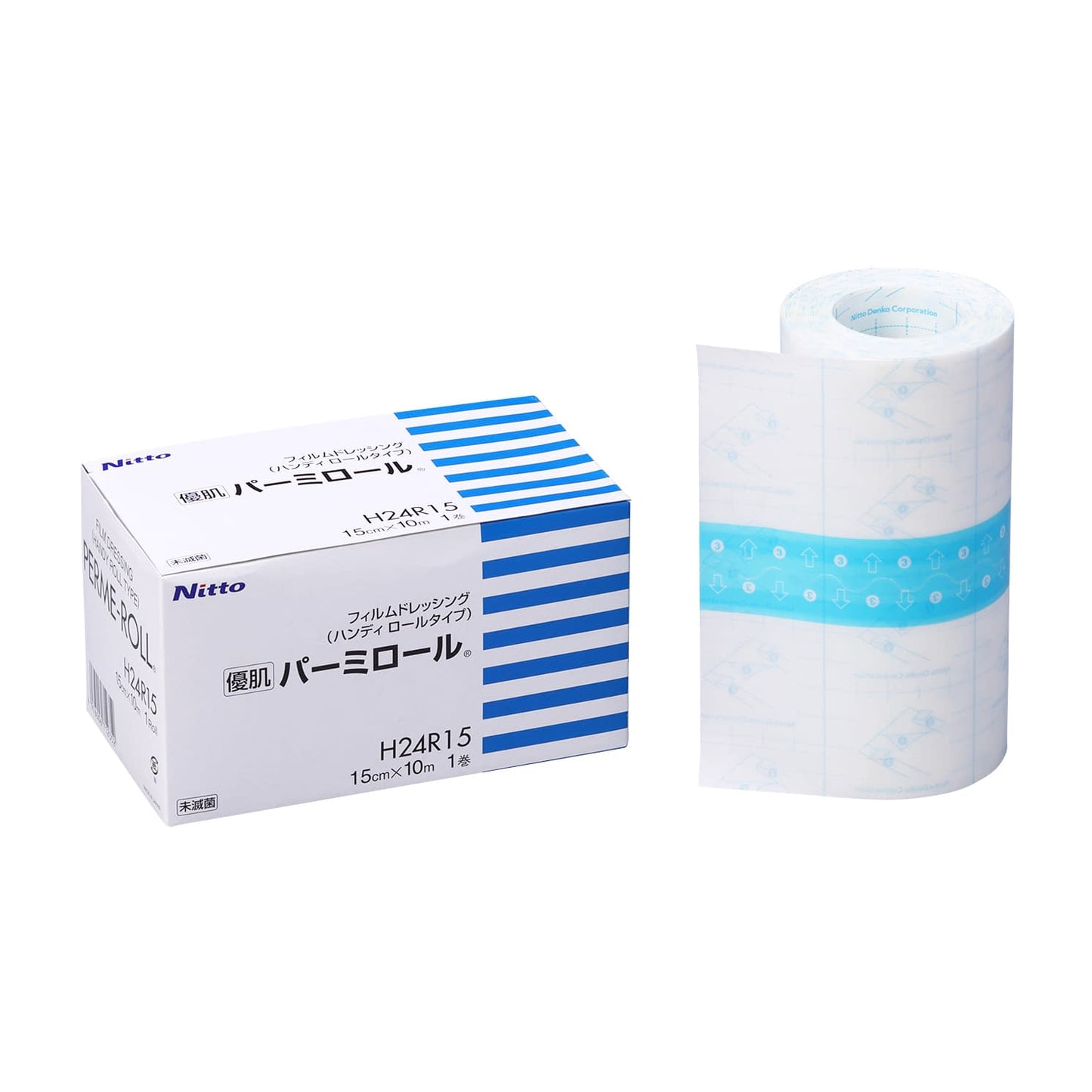Yuhada Permiroll (Handicap Dressing Material 24-6805-03 Yuhada H24R15 (15CMX10M) 1 can