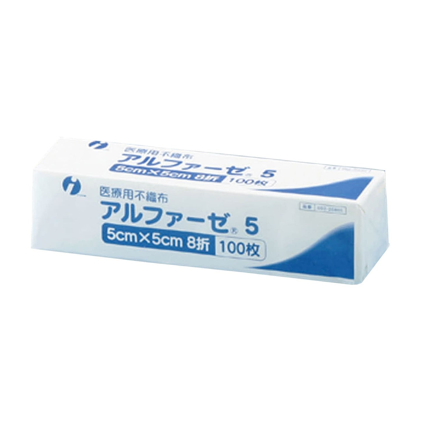 アルファーゼ5(8ツ折)5×5cm 医療用ガーゼ 24-4517-02 イワツキ 002-20865(100マイイリ)