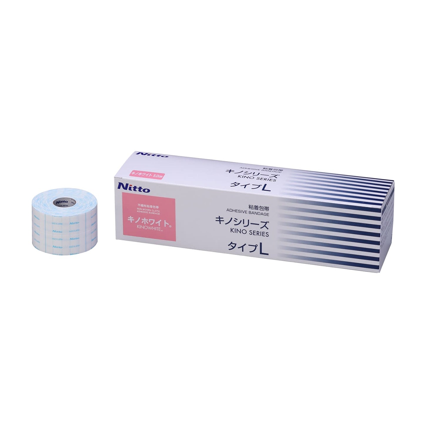 Nitto Kino White Type L Adhesive Bandage 24-6795-07 Nitto B5105L (5CMX10M) 6-piece