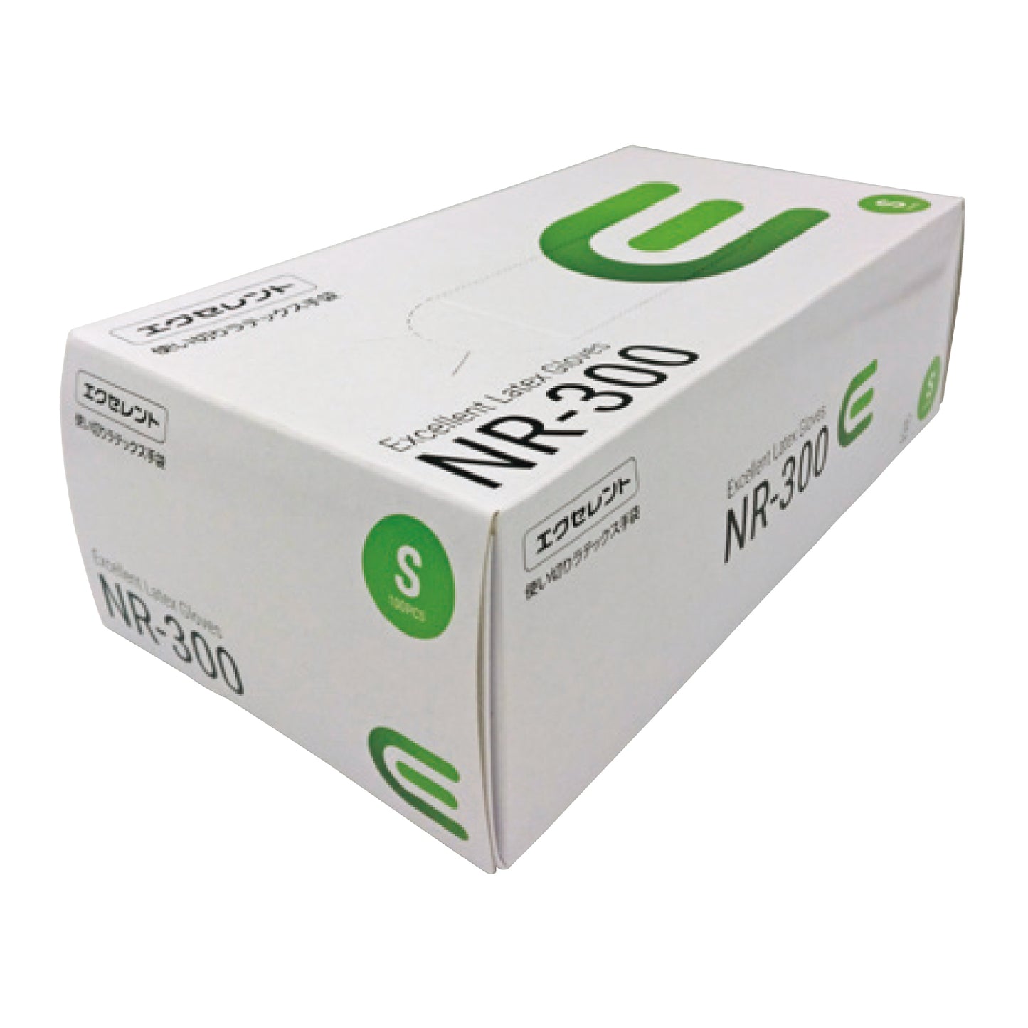 Excellent Latex Gloves PF Gloves (Latex) 23-3144-0003 S Sanko NR-300 (100 pieces)