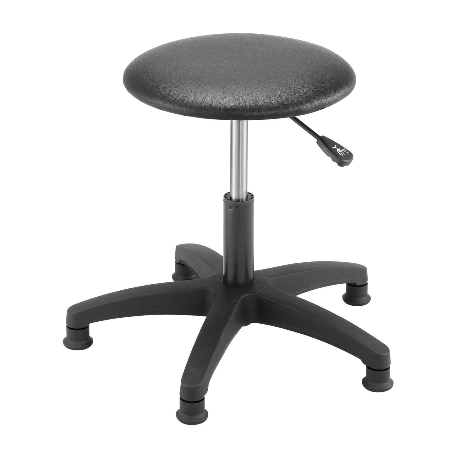 Gas spring chair (fixed legs) for fully automatic blood pressure monitors Round chair 02-3044-07 A&D TM-STA001