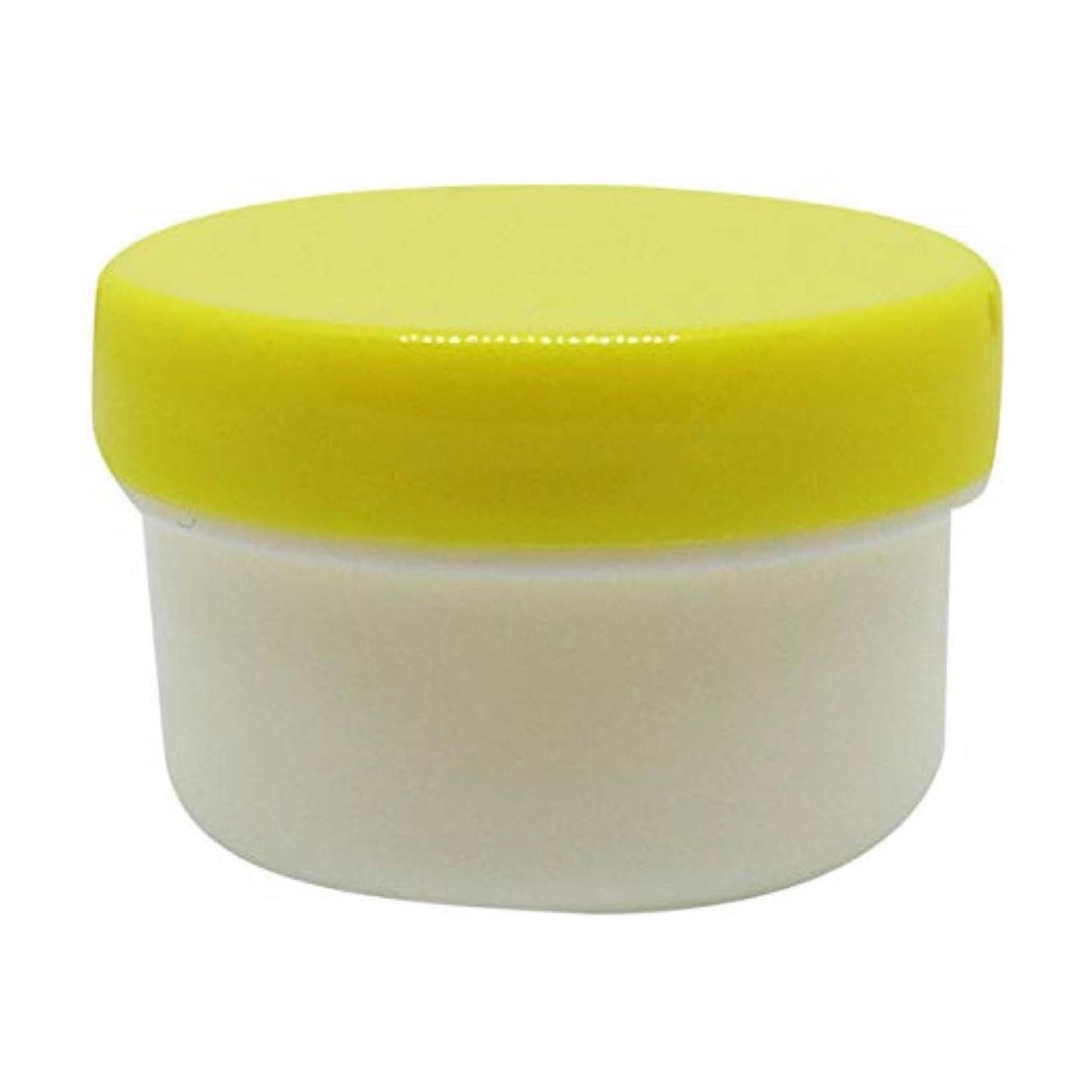 Ointment container plastic jar N-5 (non-sterile) Ointment jar 23-6687-0304 Cap: Yellow MI Chemical 65CC (50 pieces)