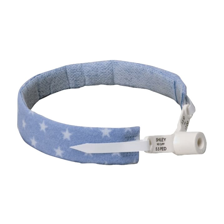 데일 캐뉼라 홀더 블루 (소아용 소아용 튜브 홀더 (기관 절개) 23-6644-01 명우 H84102411 (10 일리)