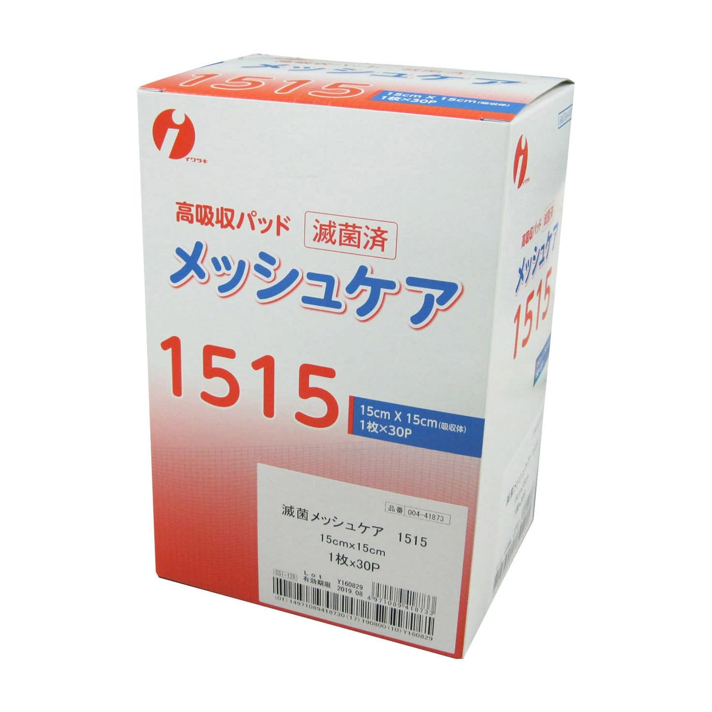 Mesh Care 1515 (sterile) dressing material 24-2659-03 IWATSUKI 15X15CM (30mm)