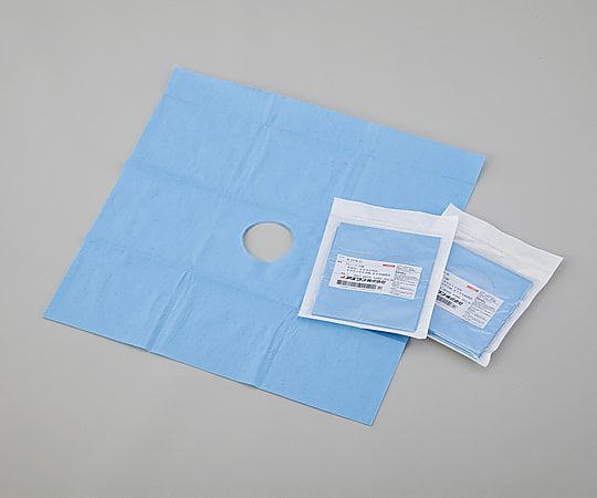 블루 드레이프(구멍 구멍)φ120엔 구멍 중앙 1봉(10팩입) RBD-99H12NW 1봉(10팩 입)