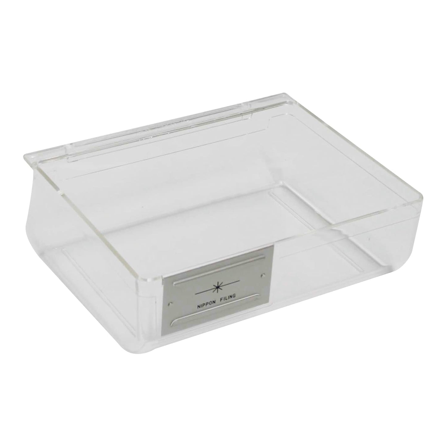 ライトビン(LB用)フタなし LB用 アンプルケース 08-2085-0001 透明 日本ファイリング