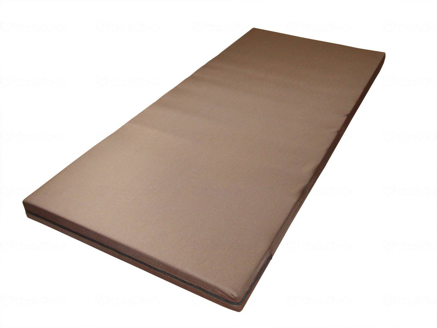 ウェルファンかたわたマットレス 83cm幅 ブラウン 83×191×8cm