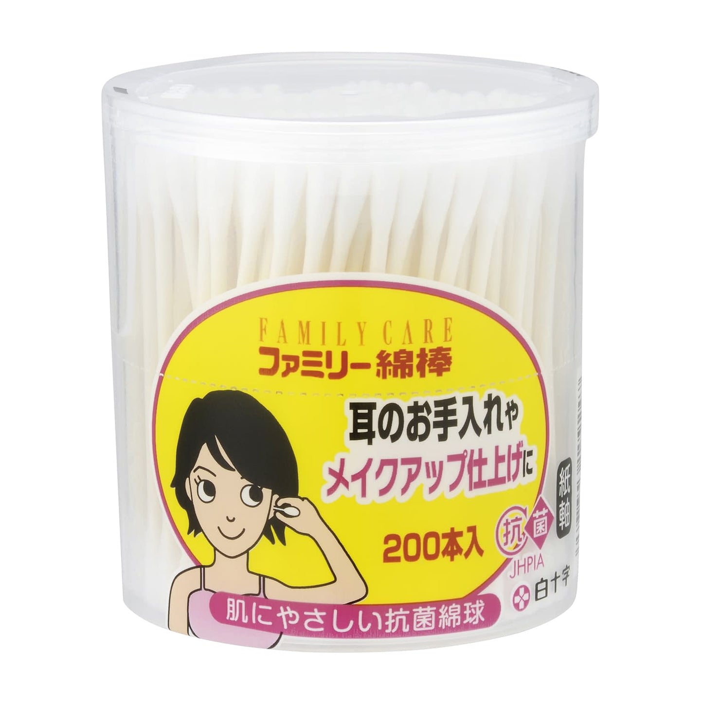 FC패밀리면봉(200개입) 24-4552-00 FC 10924(엔토우케이스 일리)