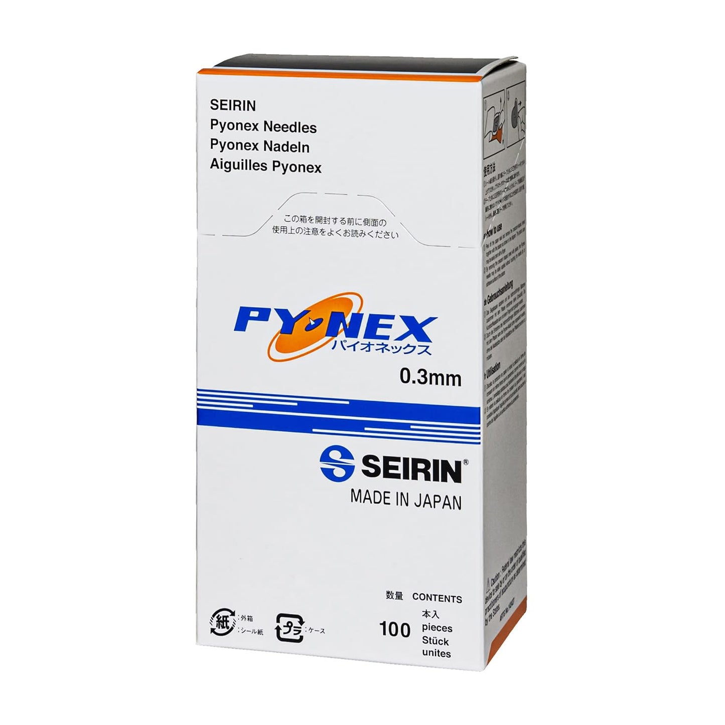 세일린 파이오 넥스 (오렌지) 오렌지 원피 침 23-3801-00 세일린 0.3X0.11MM (100 일리)