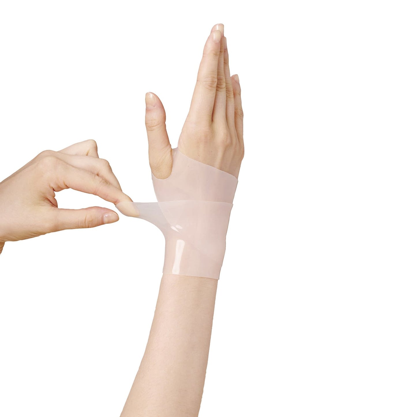 나카야마식 겔 서포터(손목용) 손목 서포터 24-3875-00 나카야마식 프리(테크비 12-24CM)