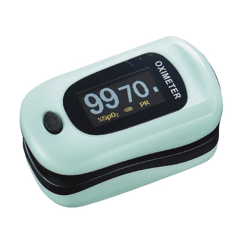 Pulse Flow Mint Green Saturation Monitor (Pulse Oximeter) 25-2962-01 Ci Medical 706-89131