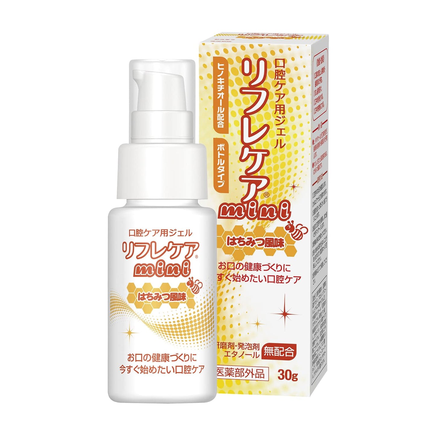 Refrecare Mini Honey Flavor (Quasi-drug Oral Care Gel 24-8736-00 Zycor International Inc. 30G (RCH30) Bottle