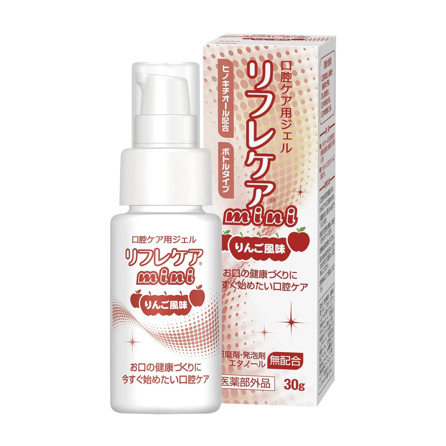 리후레케아미니 사과 맛(부외품) 구강 케어용 젤 24-6475-00 자이코어 인터내셔널 잉크 30 G(RCR30)