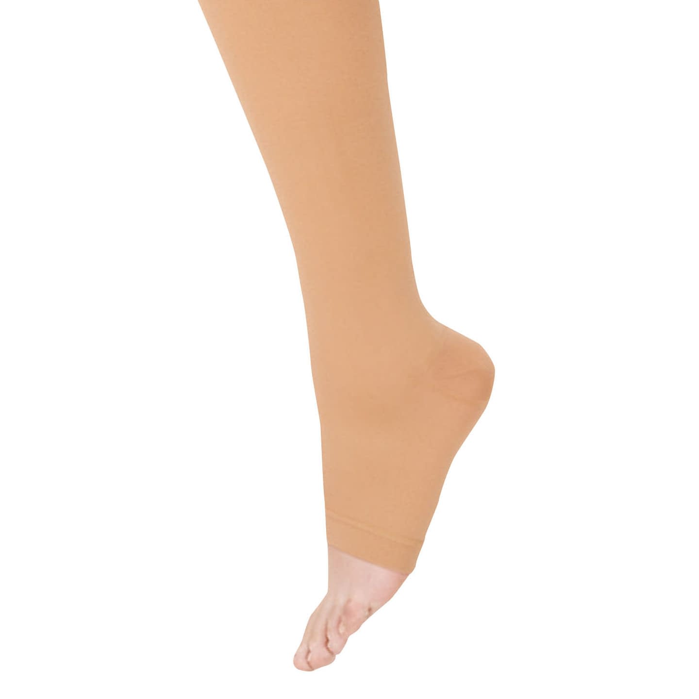 Ansilk 2 (high socks) toeless compression stockings/socks 24-6851-02 Alcare 20273 (M) light brown