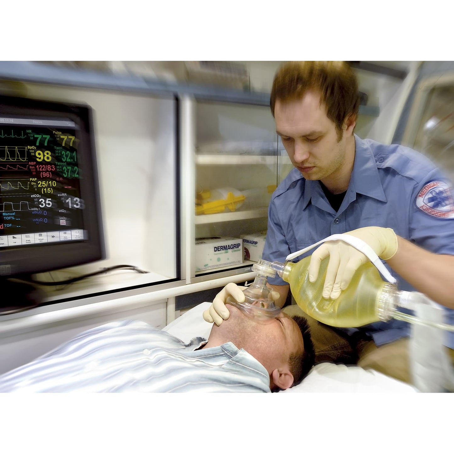 The Bag II (Adult #4) Adult #4 Resuscitator 24-7386-01 The Bag 84514105