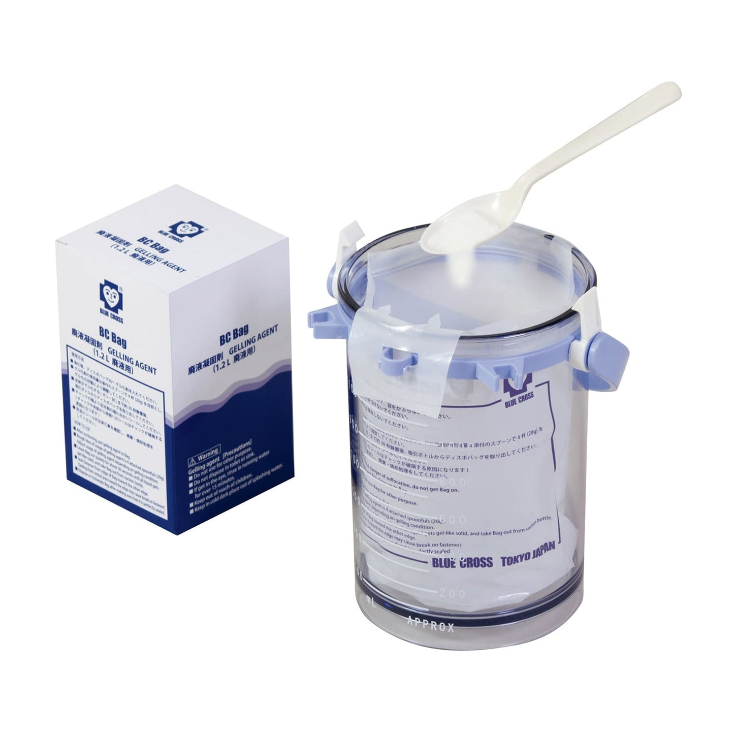 廃液凝固剤 BC-Gell 小型吸引器 24-7568-00 ブルークロス 1320670(600G)