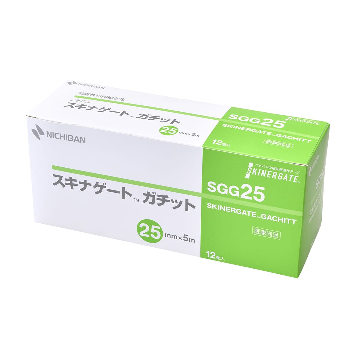 Skingate Gachit Surgical Tape 24-8597-02 Nichiban SGG25 (25X5M) 12 cans