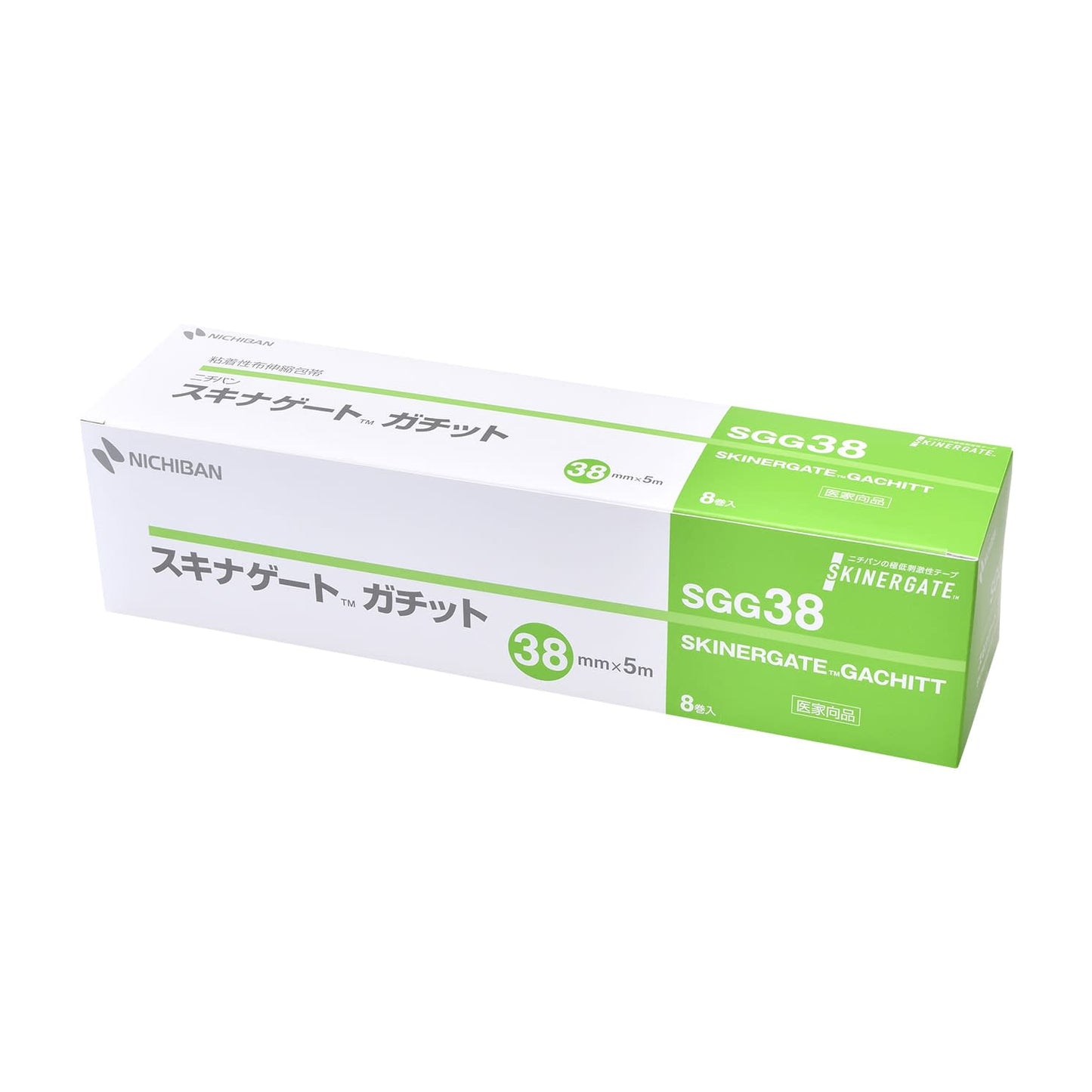 Skingate Gachit Surgical Tape 24-8597-03 Nichiban SGG38 (38X5M) 8 cans