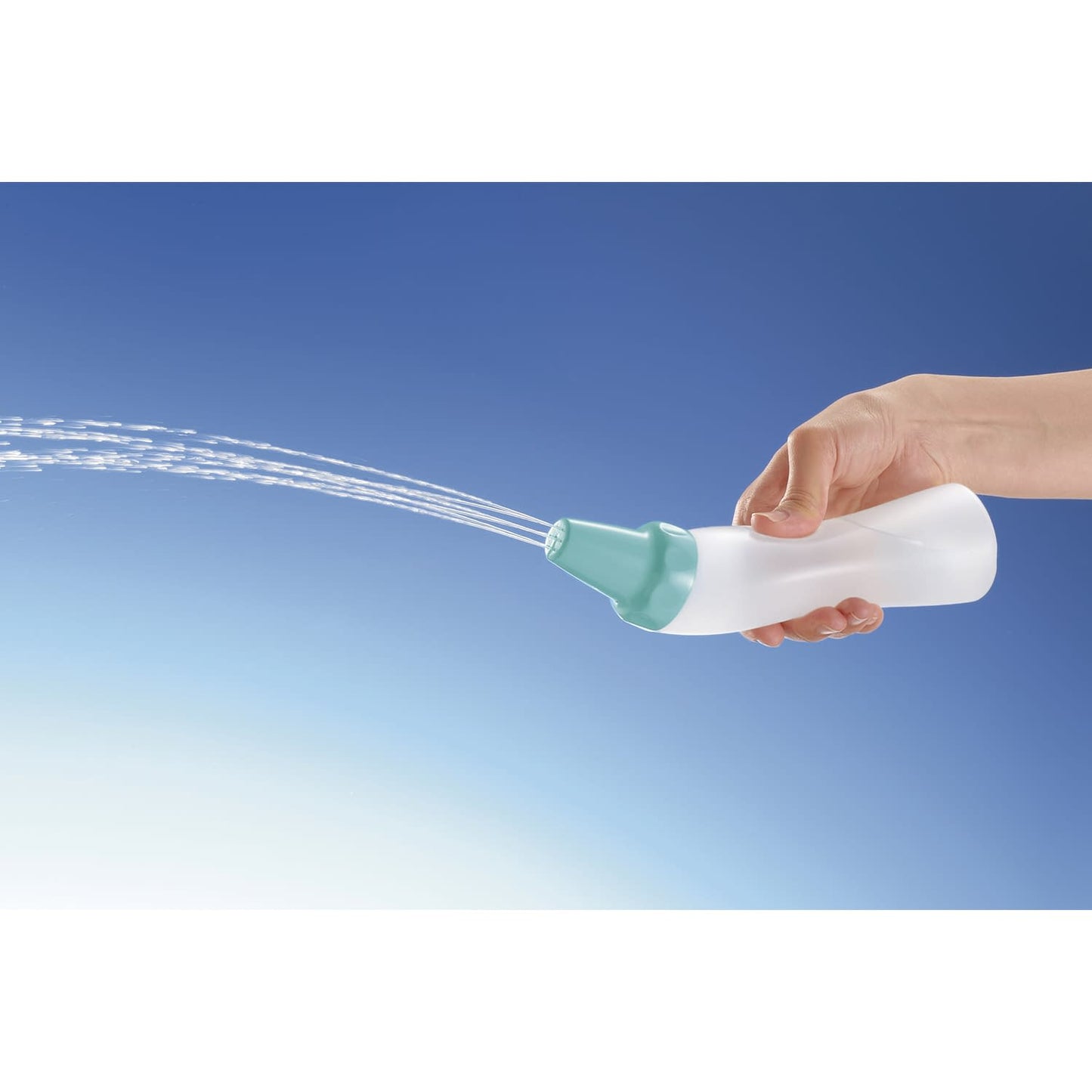 おしりシャワー300(角度固定) おしり洗浄器 24-9080-00 リッチェル 140032(300ML)グリーン