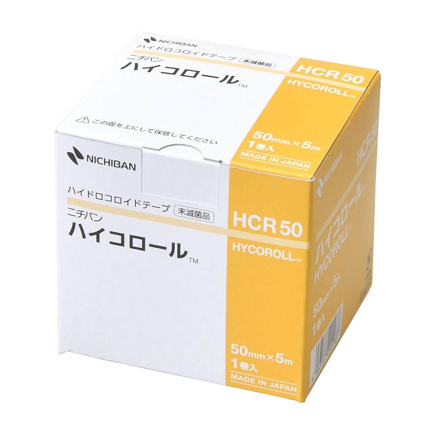 Hydrocolloid Tape Hicolor Dressing Material 24-8585-01 Nichiban HCR50 (50X5M)