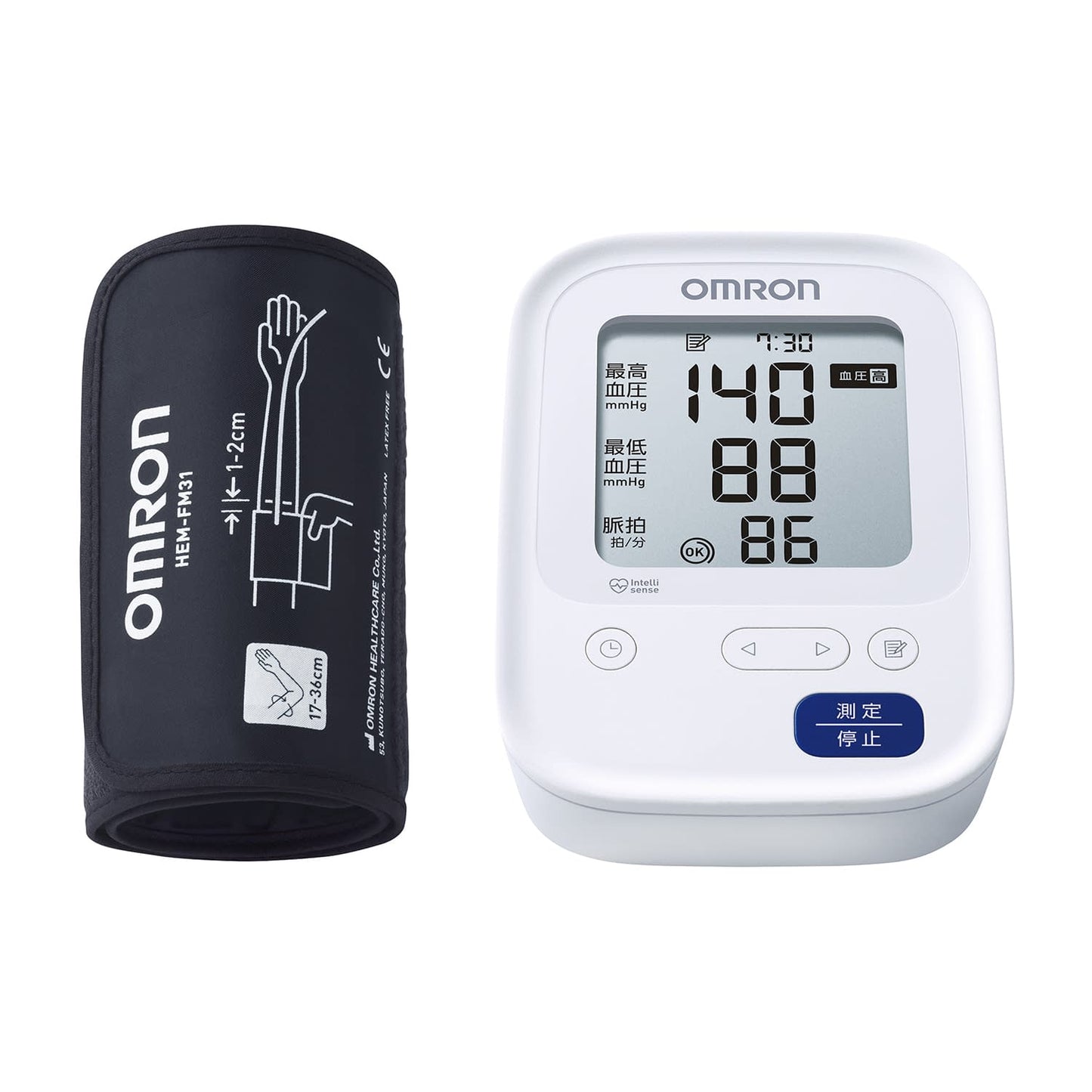 Upper arm blood pressure monitor 24-8893-00 Omron Healthcare HCR-7106