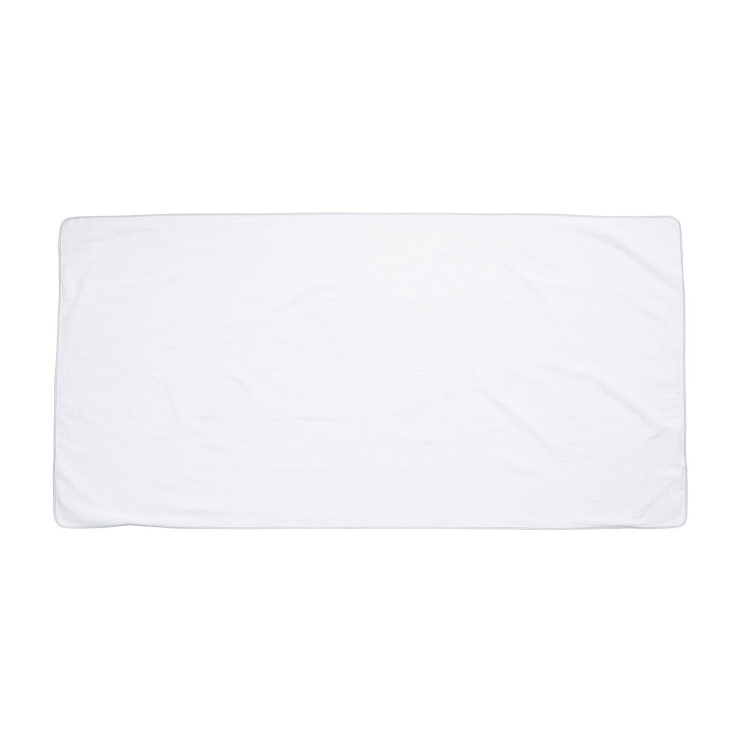 One-touch towel waterproof sheet for the whole body, nursing sheet 06-2335-0001, white, Magokoro Club, C-1130L size (100 x 200)