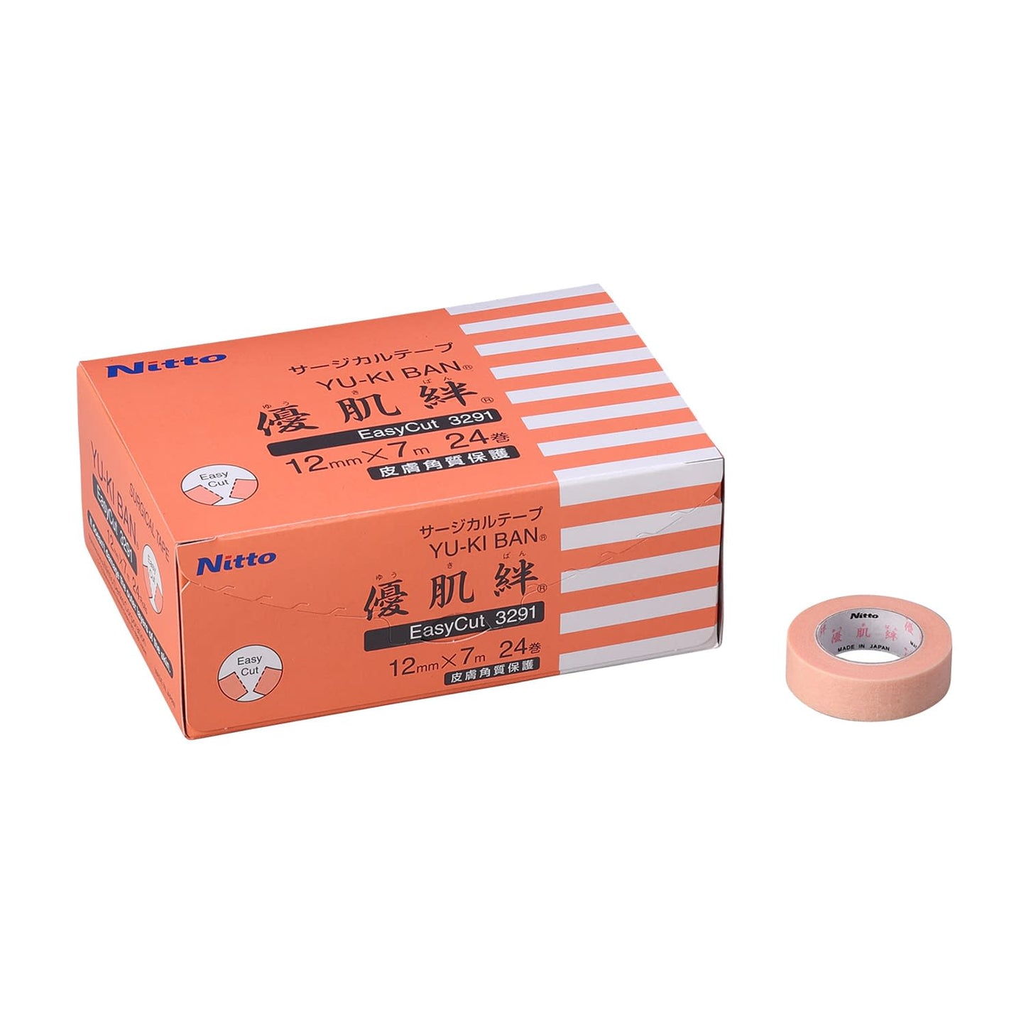 Yuhada Easy Cut Surgical Tape 25-2890-00 Yuhada 3291 (12mm x 7m) 24 strands